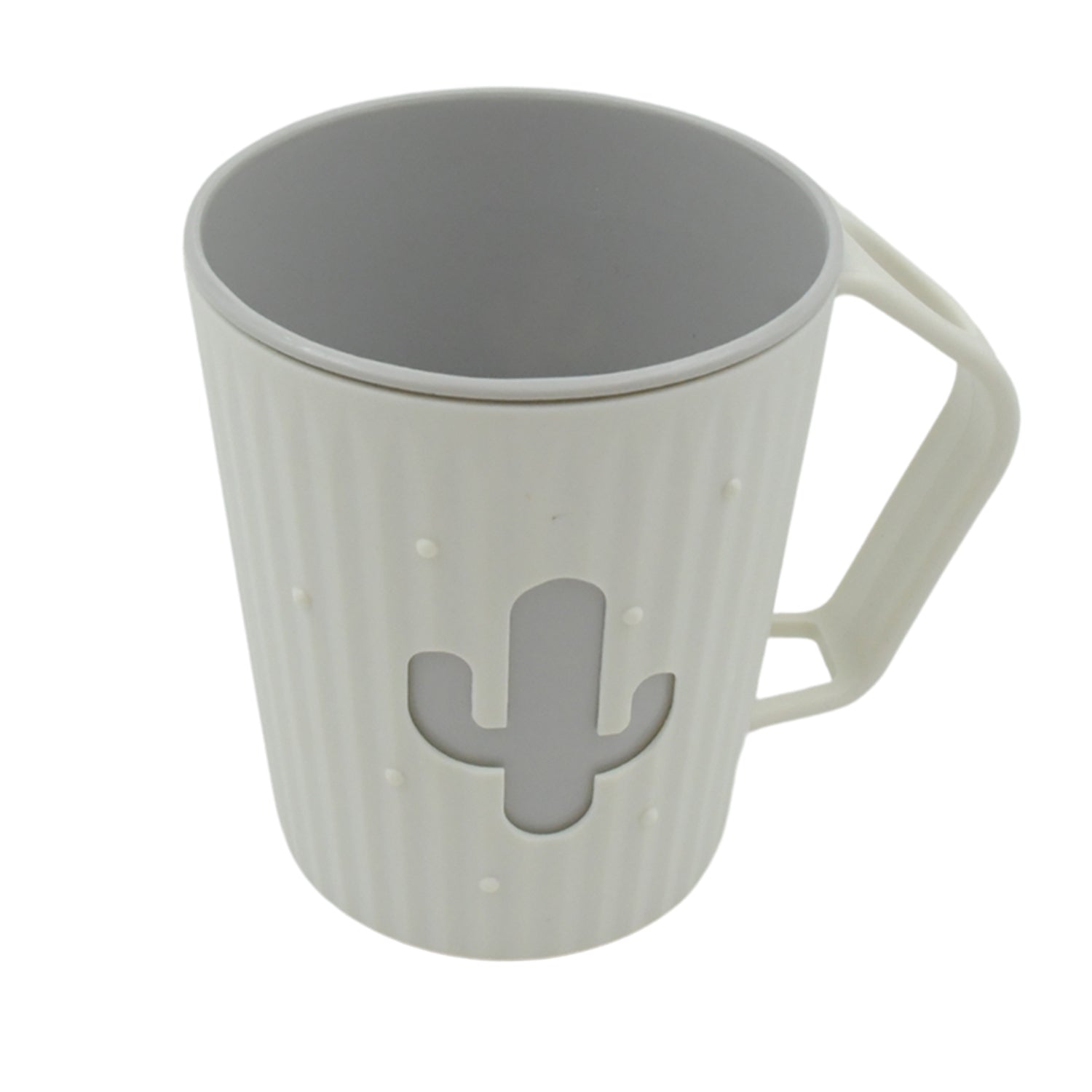 4291 Multi-Purpose Plastic Cactus Cup, Brushing Cup, Cactus Look Toothbrush And Toothpaste Holder Bathroom Cup Cartoon Bathroom Cup With Slot Handle Toothbrush Holder For Bathroom (1 Pc) 4291 Multi-Purpose Plastic Cactus Cup, Brushing Cup, Cactus Look Toothbrush And Toothpaste Holder Bathroom Cup Cartoon Bathroom Cup With Slot Handle Toothbrush Holder For Bathroom (1 Pc)